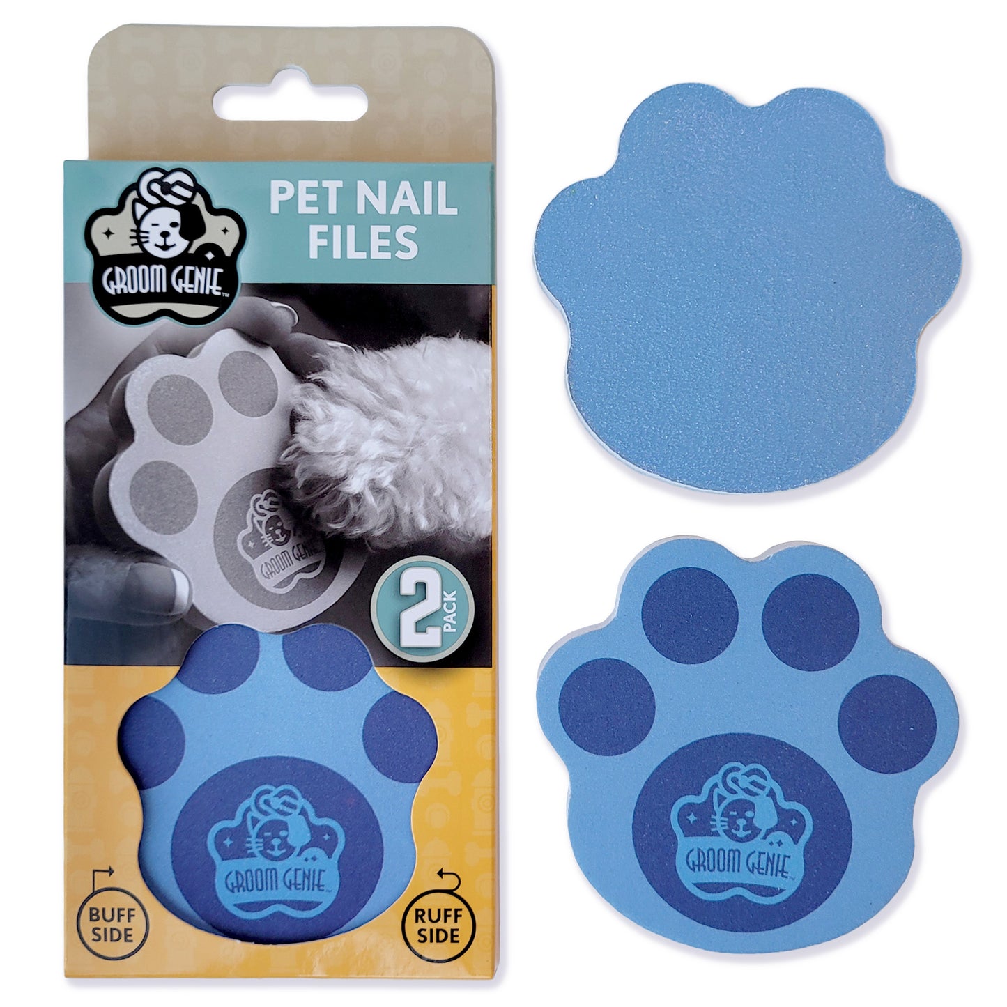 Groom Genie Pet Nail File 2 Pack